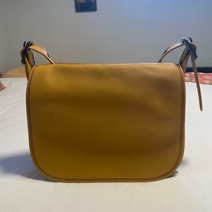 Coach Yellow Crossbody Bag